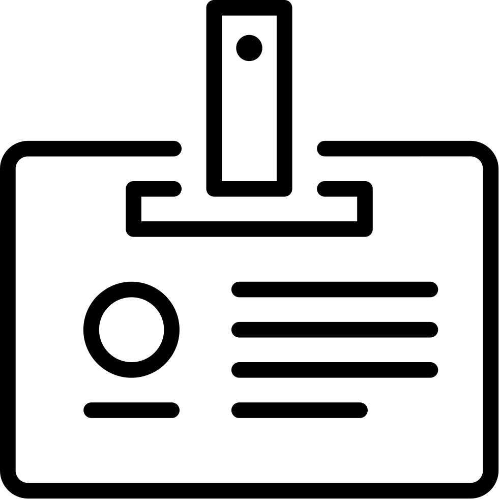 Png File - Picto Carte D Identité (981x981)