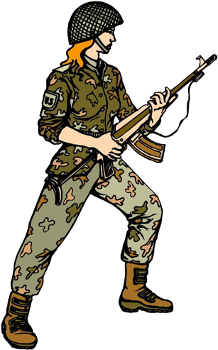 Infantry Soldier Clip Art - Infantry Soldier Clip Art (500x500)