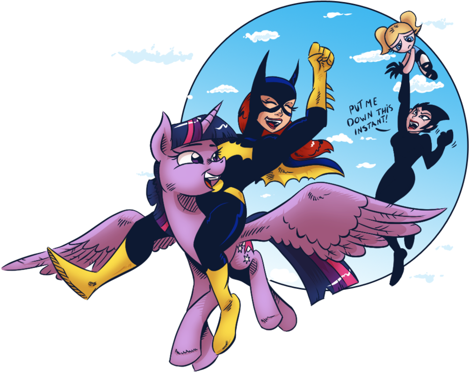 My Little Pony - Twilight Sparkle Batgirl (972x821)