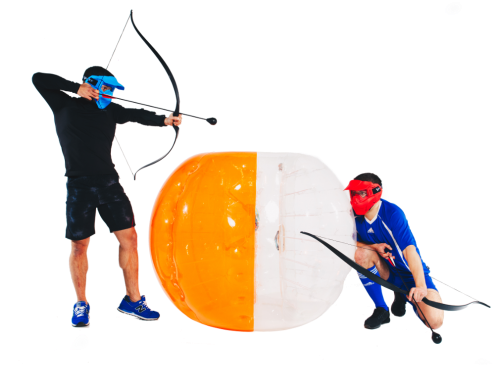 Archery Tag - Bubble Bump Football (495x400)