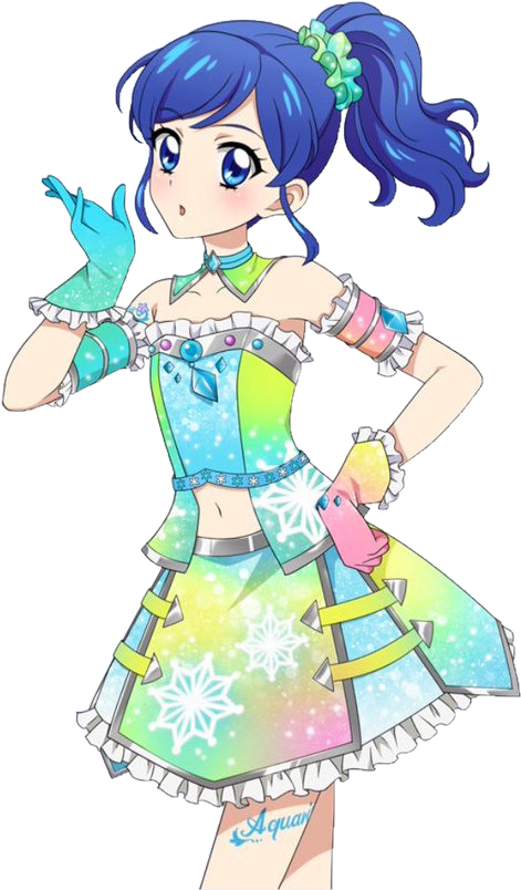Aikatsu Aoi Kiriya Aikatsu Stars Ichigo Hoshimiya Anime - Aikatsu Aoi Kiriya (600x840)