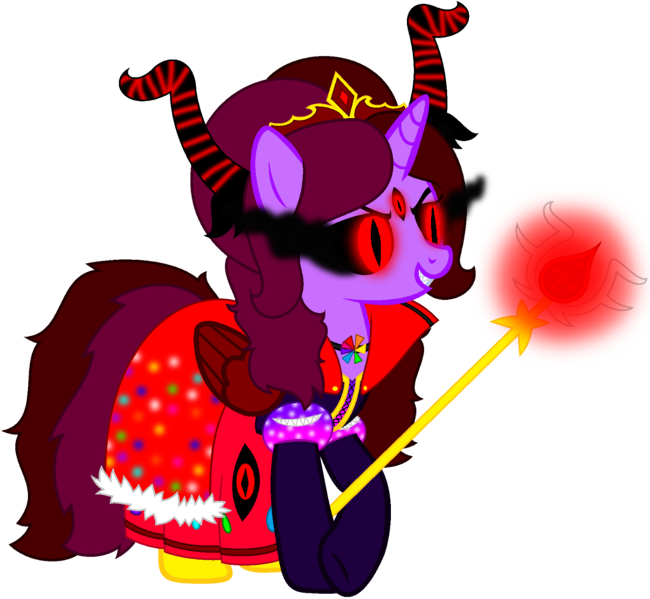 Pony Princess Bloodmoon In Dress By Ra1nb0wk1tty - Cartoon (931x859)