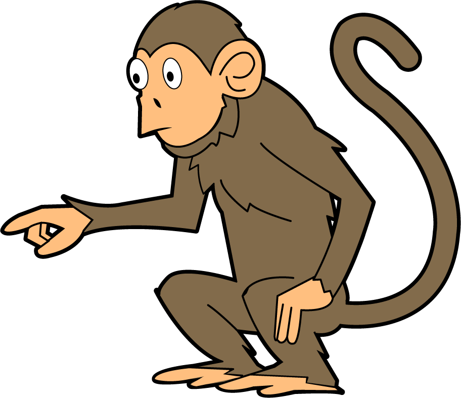 Monkey Clip Art Free 30 Cliparts - Puzzle (912x787)