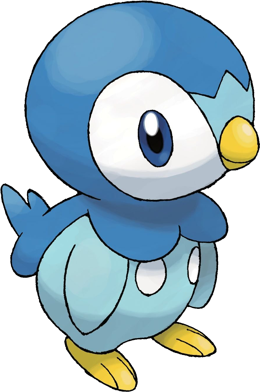 Penguin Pokemon Evolution Images - Pokemon Piplup (1333x1333)