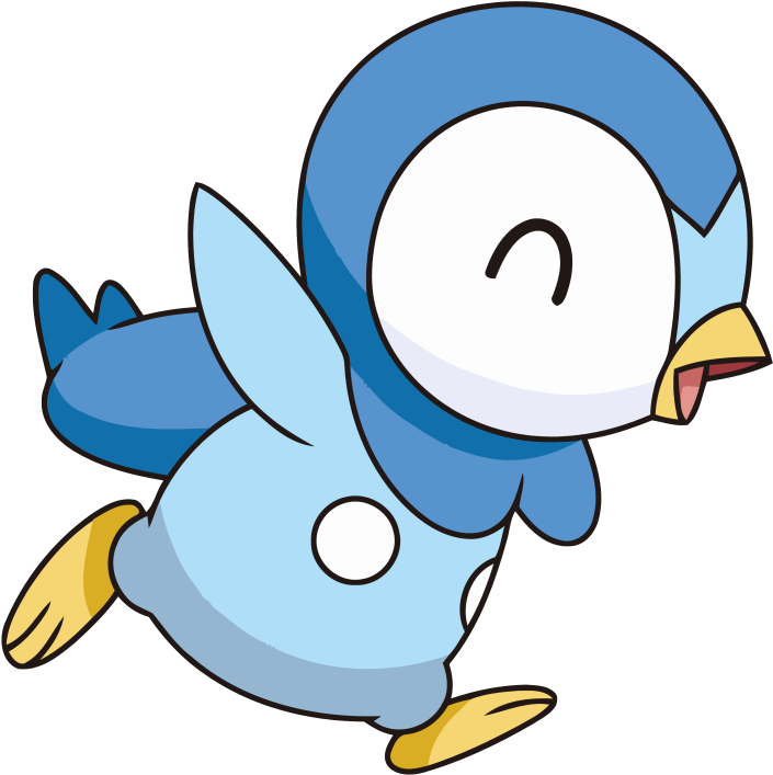 393piplup Dp Anime - Pokemon Tiplouf (726x726)