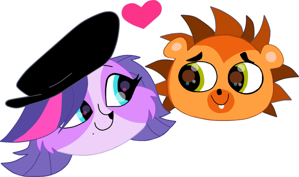 Zoe X Russell Heads By Heinousflame - Littlest Pet Shop Zoe I Russell (1024x607)