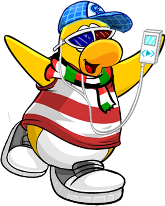 Club - Club Penguin Custom Penguin (545x677)
