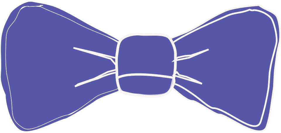 Bow Vector 12, - Black Bow Tie (960x480)