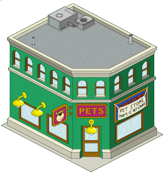 Pet Store - Family Guy Pet Store (578x614)