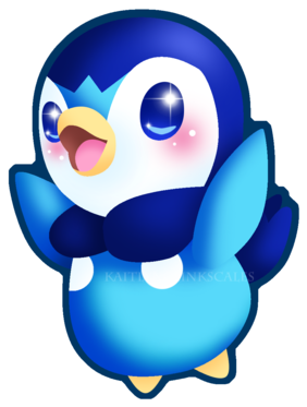 Pokemon Stuff - Pokemon Piplup Chibi (400x428)