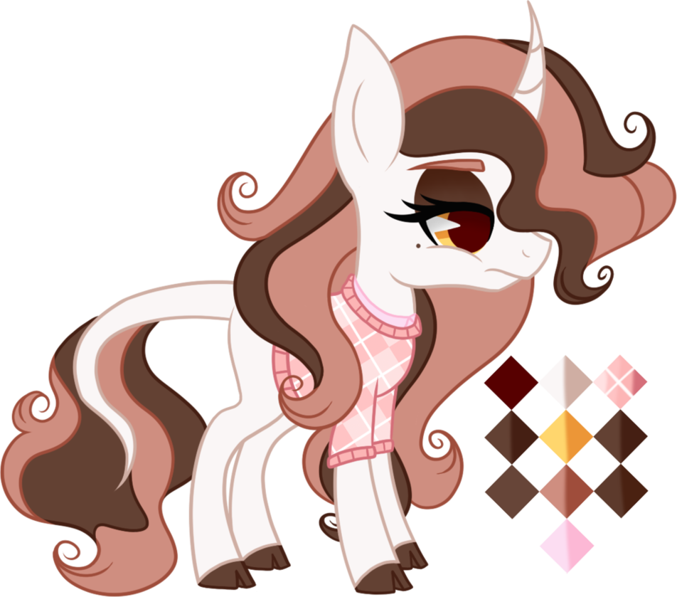 Lunarline, Beauty Mark, Clothes, Cloven Hooves, Color - Illustration (952x839)