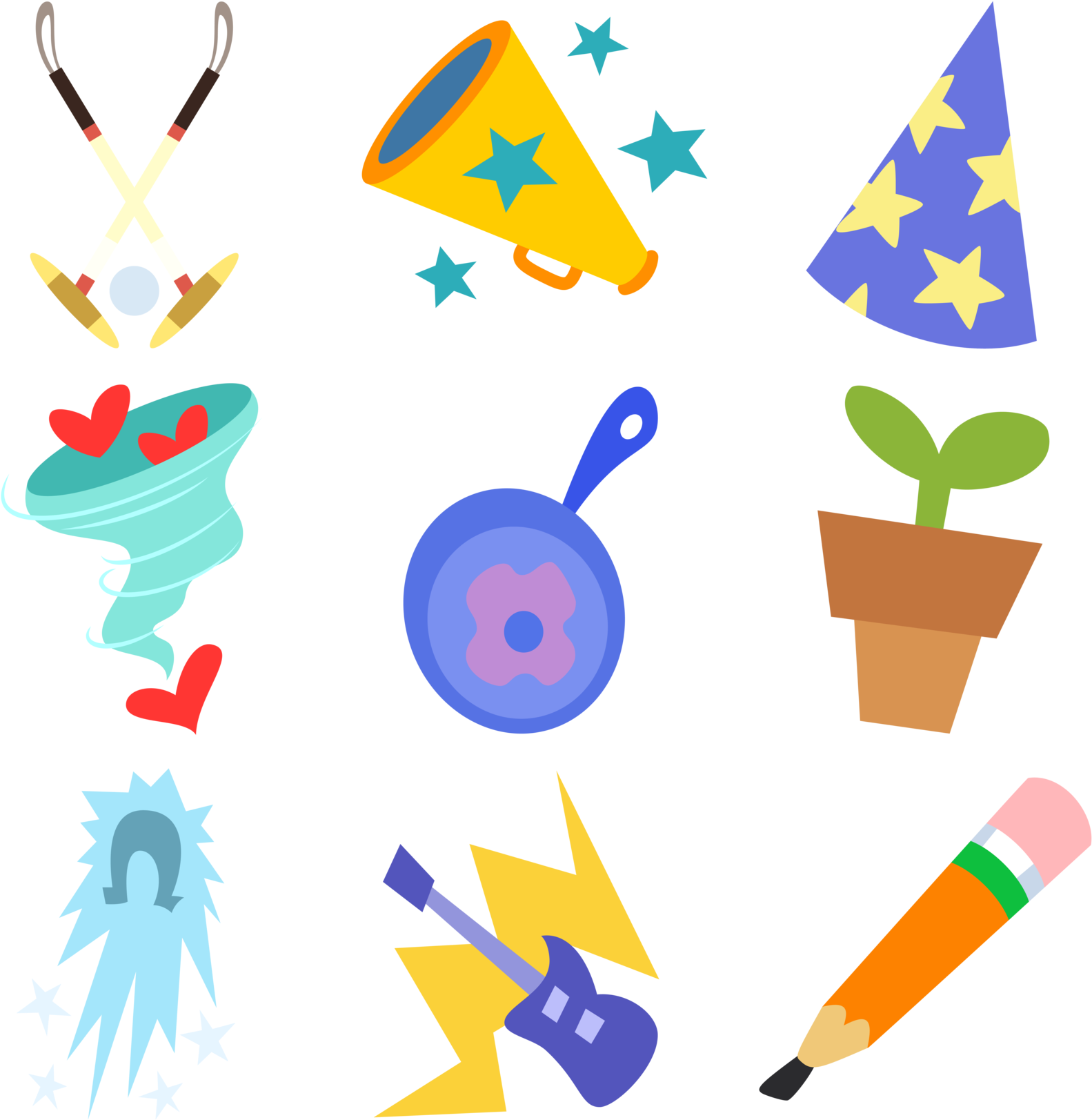 Dashiesparkle 37 1 Viva Las Pegasus Cutie Marks - Mlp Pegasus Cutie Marks (1600x1629)