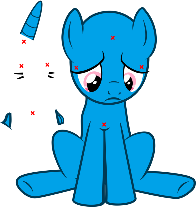 Gallery Of 19 - Mlp Base Sad (894x894)