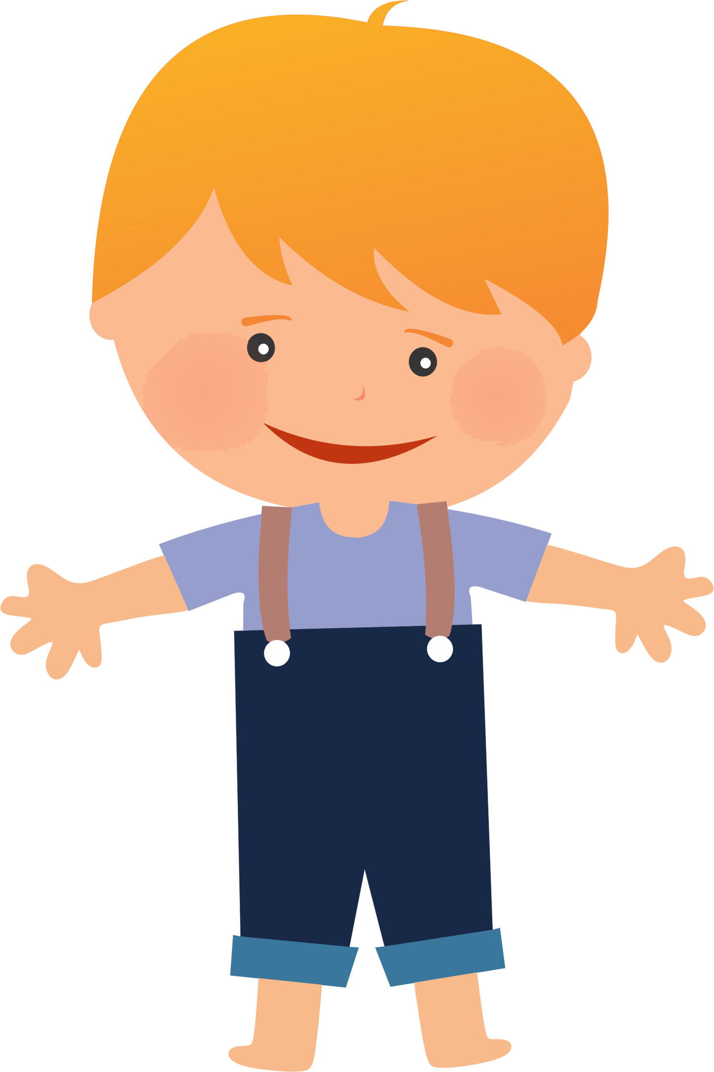 Cartoon Child - Child Png Cartoon (1456x2186)