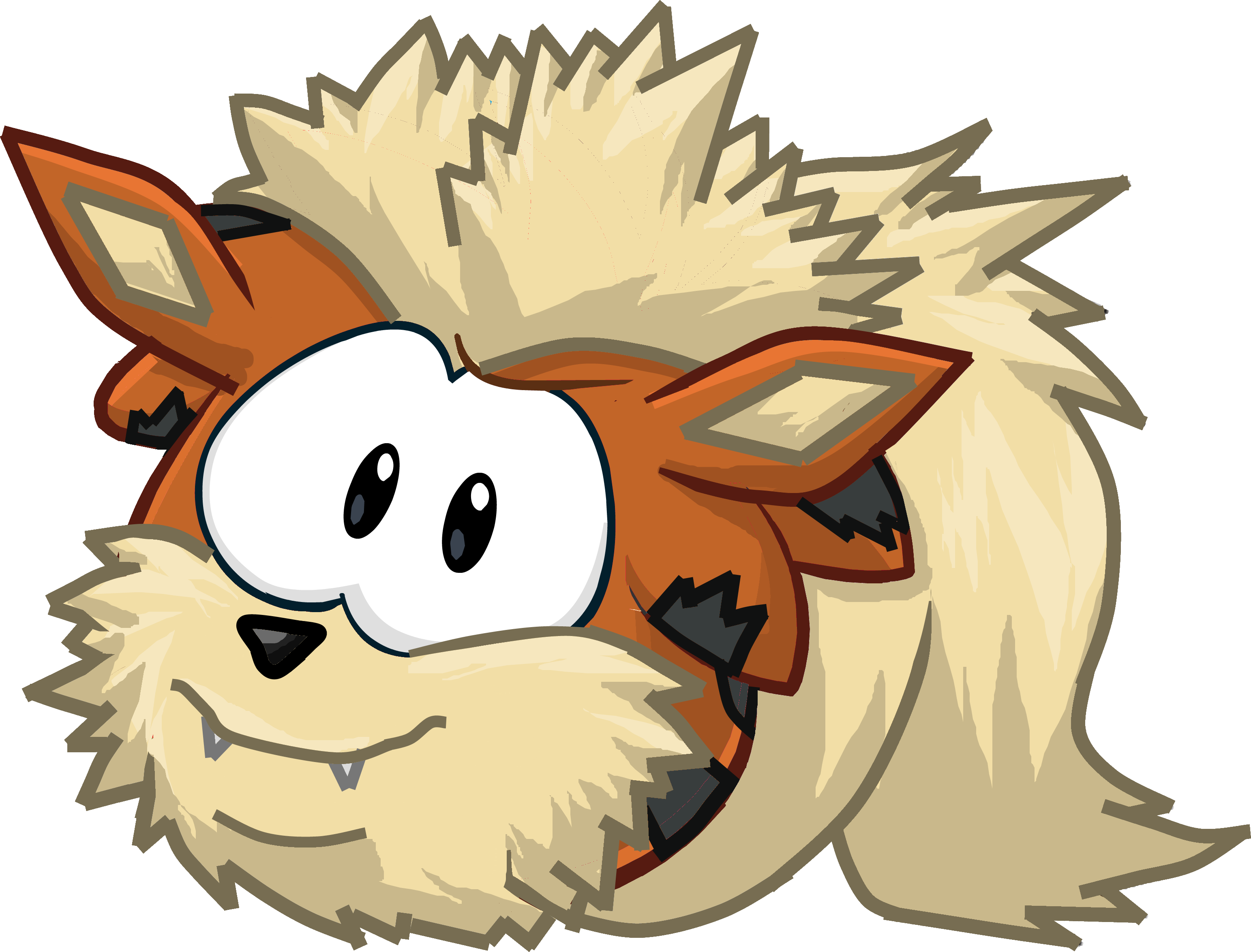 Puffle And Arcanine - Club Penguin Puffles Pokemon (3086x2350)