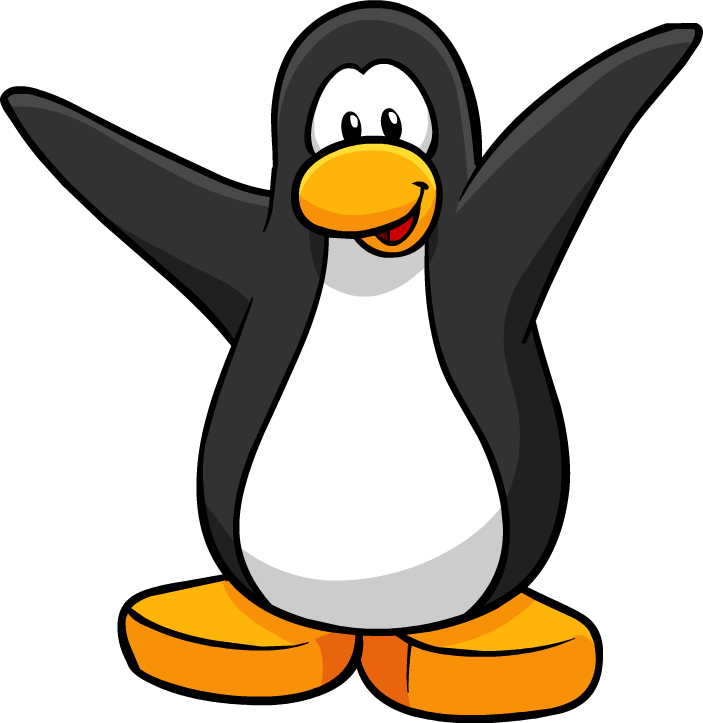 Club Penguin Racep&174 - Club Penguin Custom Penguin (703x723)