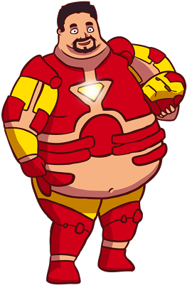 3022296 Slide Obeseironman - Fat Iron Man (349x500)
