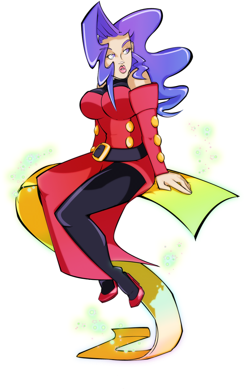 Rose Street Fighter By Yue110 - Street Fighter Rose Png (900x1357)