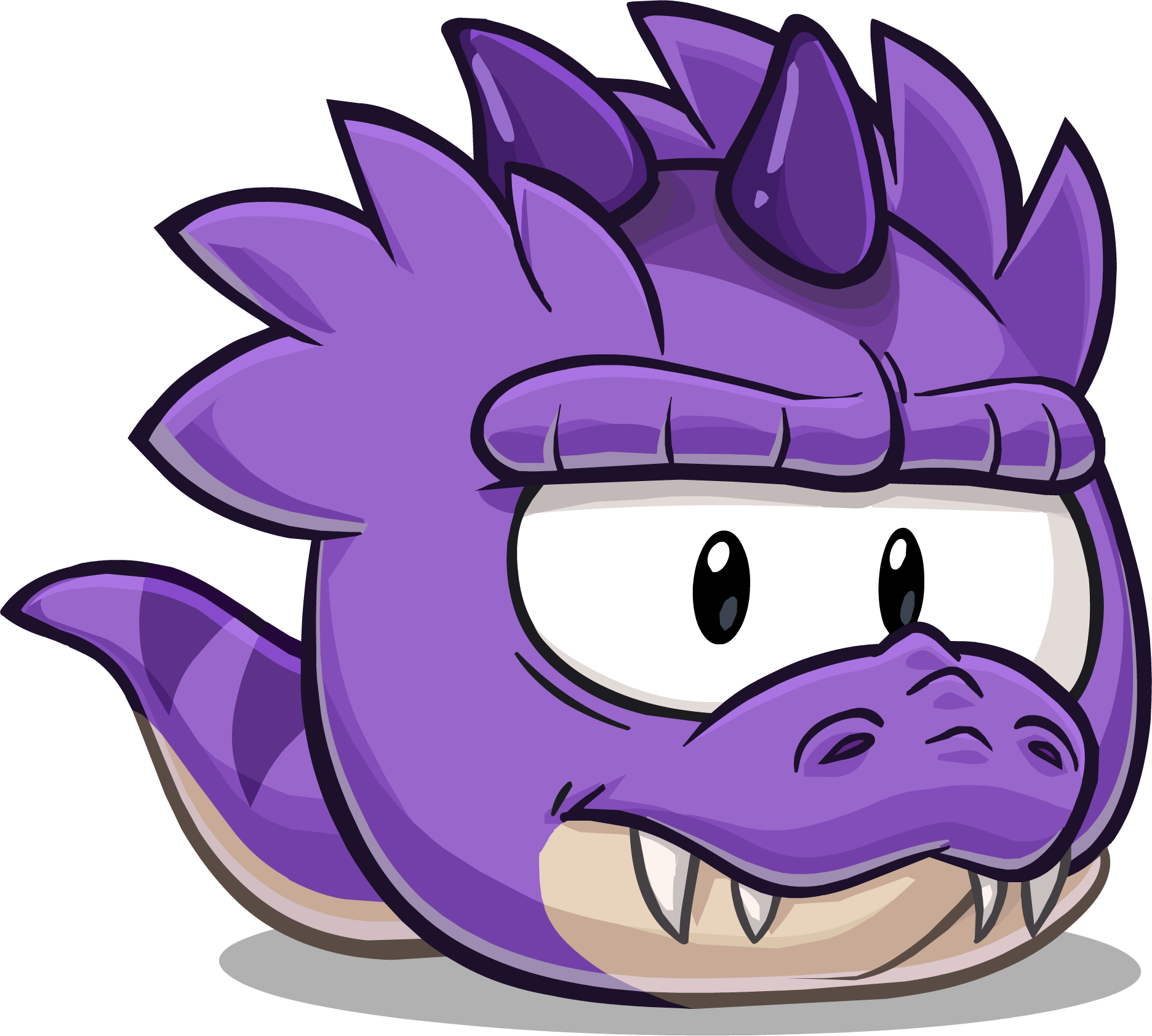 Violeta Puffle T Rex Se Pudo Adoptar Por Primera Vez - Club Penguin Puffles (1872x1684)