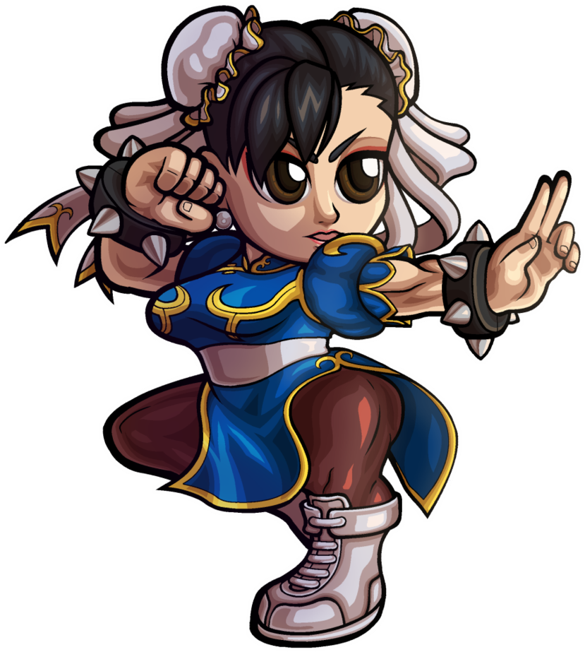 Street Fighter V Chun Li Chibi - Street Fighter V (900x1105)