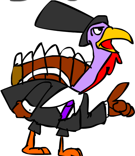 Turkey Lurkey By Leohey - Cartoon (600x600)
