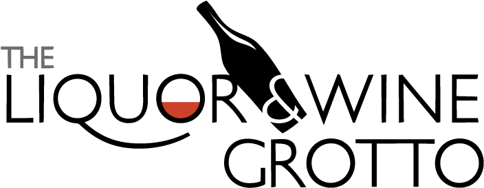The Liquor & Wine Grotto - Liquor Logo Png (800x369)