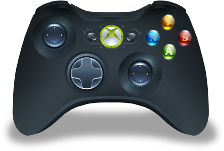 Xbox Icons - Xbox 360 Pad Icon (456x456)