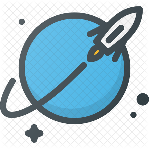 Launched Rocket Icon - Space Shuttle (512x512)