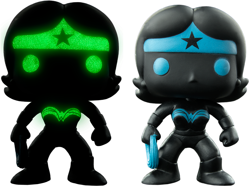 Justice League - Funko Pop Wonder Woman Glow (1000x744)