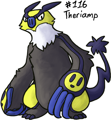 Gotta Popkas, An Ancient Pokémon Known For Its Lightning-fast - Pokemon Uranium Theriamp (500x500)