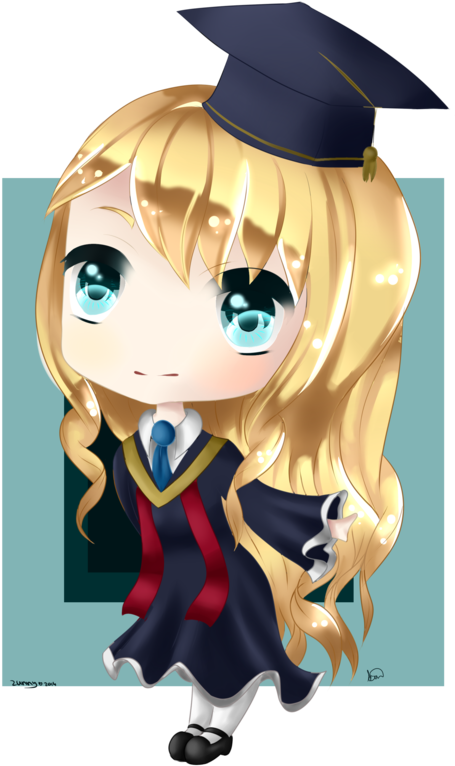 Chibi Graduation Ceremony Anime Drawing - Chibi Graduation Ceremony Anime Drawing (828x966)