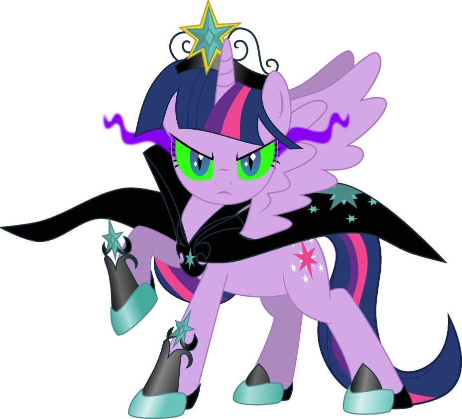 Evil Twi - My Little Pony Evil Twivine Sparkle (928x840)