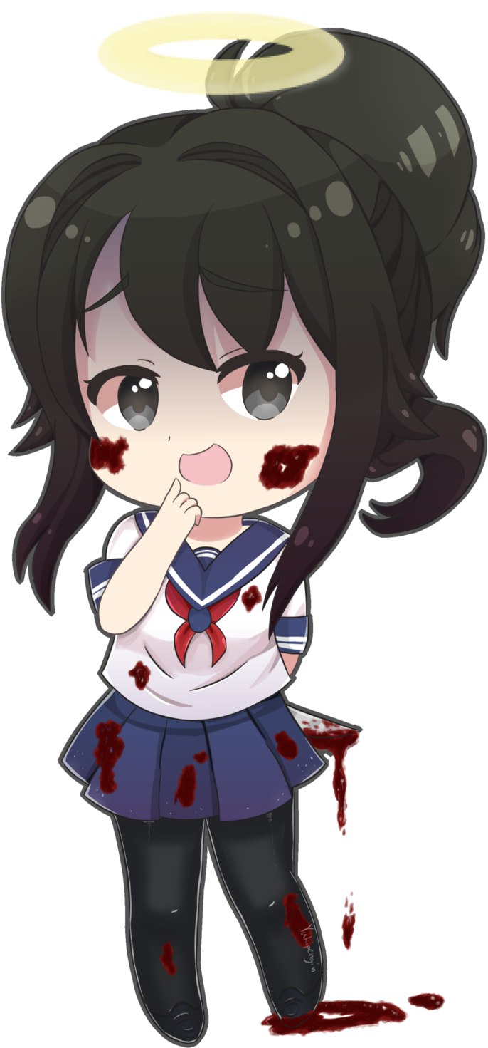 Yandere Simulator - Yandere Simulator Ayano Chibi (1024x1512)