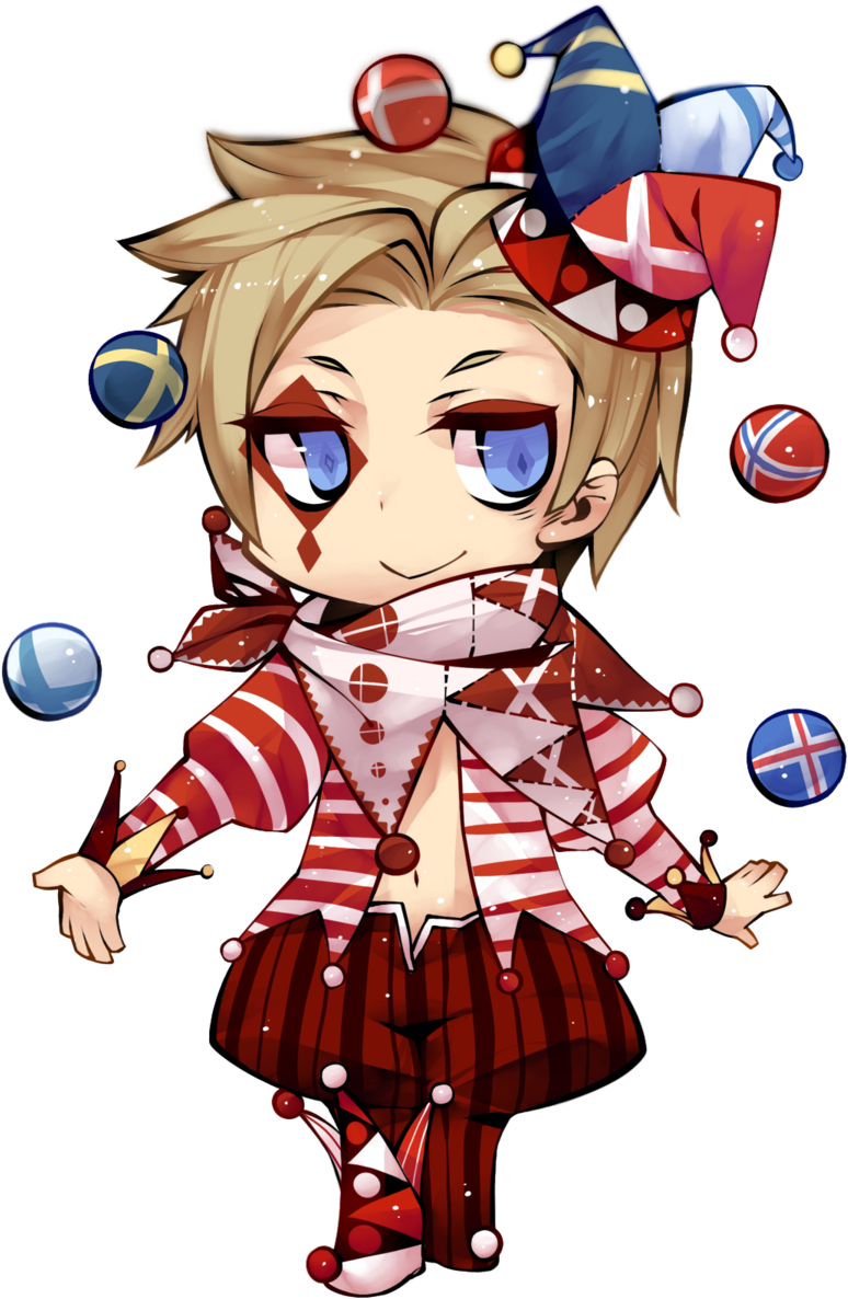 Anime Joker Render By Blueangel06661 Anime Joker Render - Anime Jester Clown (900x1235)