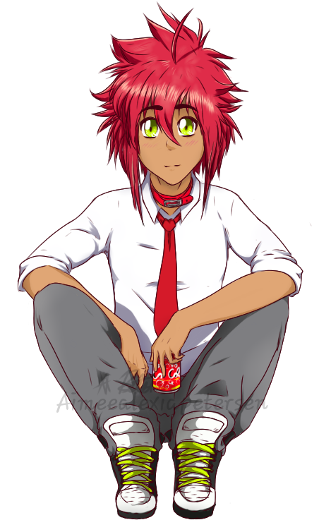 Tomboy Anime Girl Download - Cartoon Of Tomboy Girl (500x800)