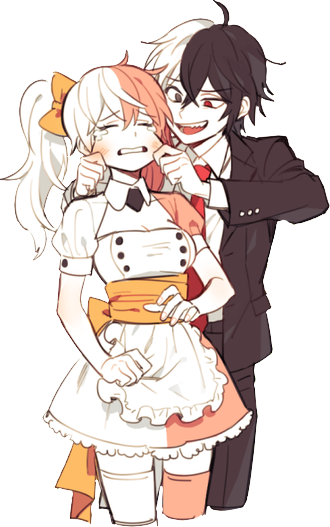 Monokuma Monomi - Danganronpa Monokuma And Monomi (330x527)