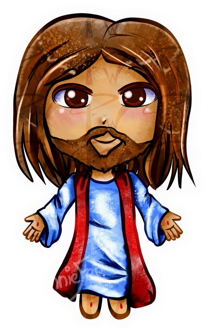 Jesus Christ By Faithwalkers On Deviantart - Cute Drawings Of God (728x1097)