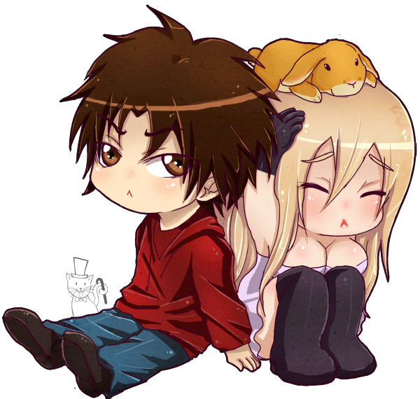 Chibis Hugging Images - Awww Mela Pyara Babu (600x570)