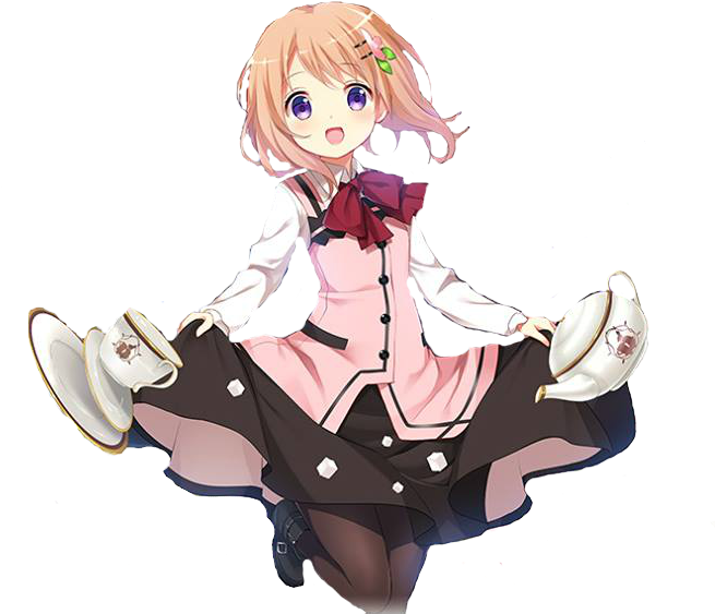 Gochuumon Wa Usagi Desu Ka Anime School Girlanime - Gochuumon Wa Usagi Desu Ka Cocoa (655x582)