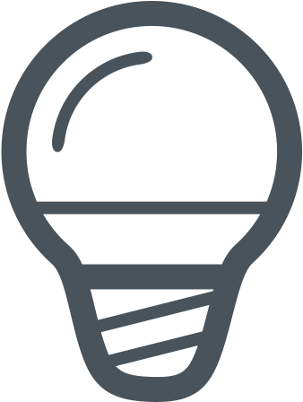 Bulb, Linear, Simple Icon - Home Automation (512x512)