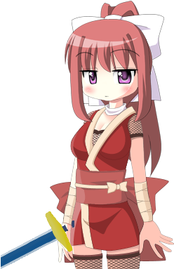 Chibi Ryoko Samurai Girl Real Bout High School - Samurai Girl: Real Bout High School (300x400)