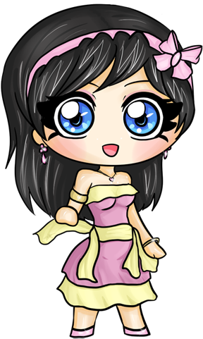 Bonequinhas Kawaii - Cartoon (322x500)