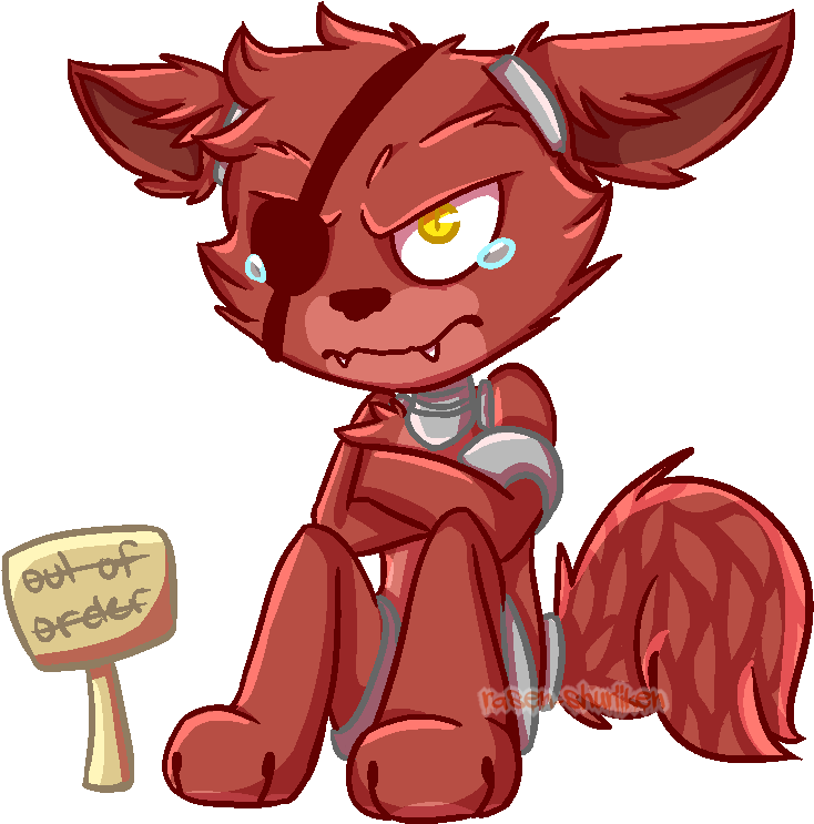 28 Collection Of Foxy Drawing Anime - Foxy Five Nights At Freddy's Chibi (773x794)