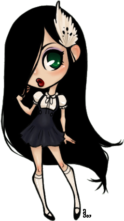 Bonequinhas Kawaii Png, Com Fundos Transparentes, Dolls - Bonequinhas Em Png (263x460)
