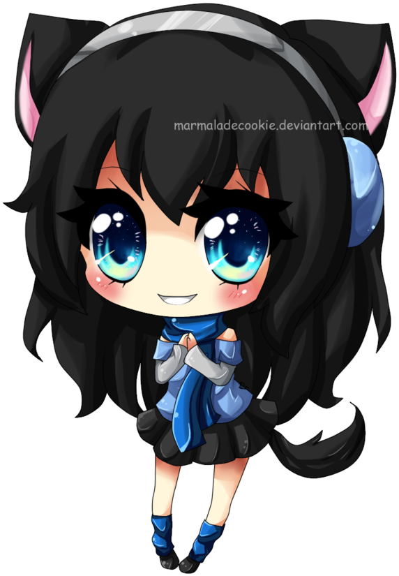 Ela Irá Postar Assim Como Eu Utilitários E Tutoriais - Bonekinha Chibi (600x838)