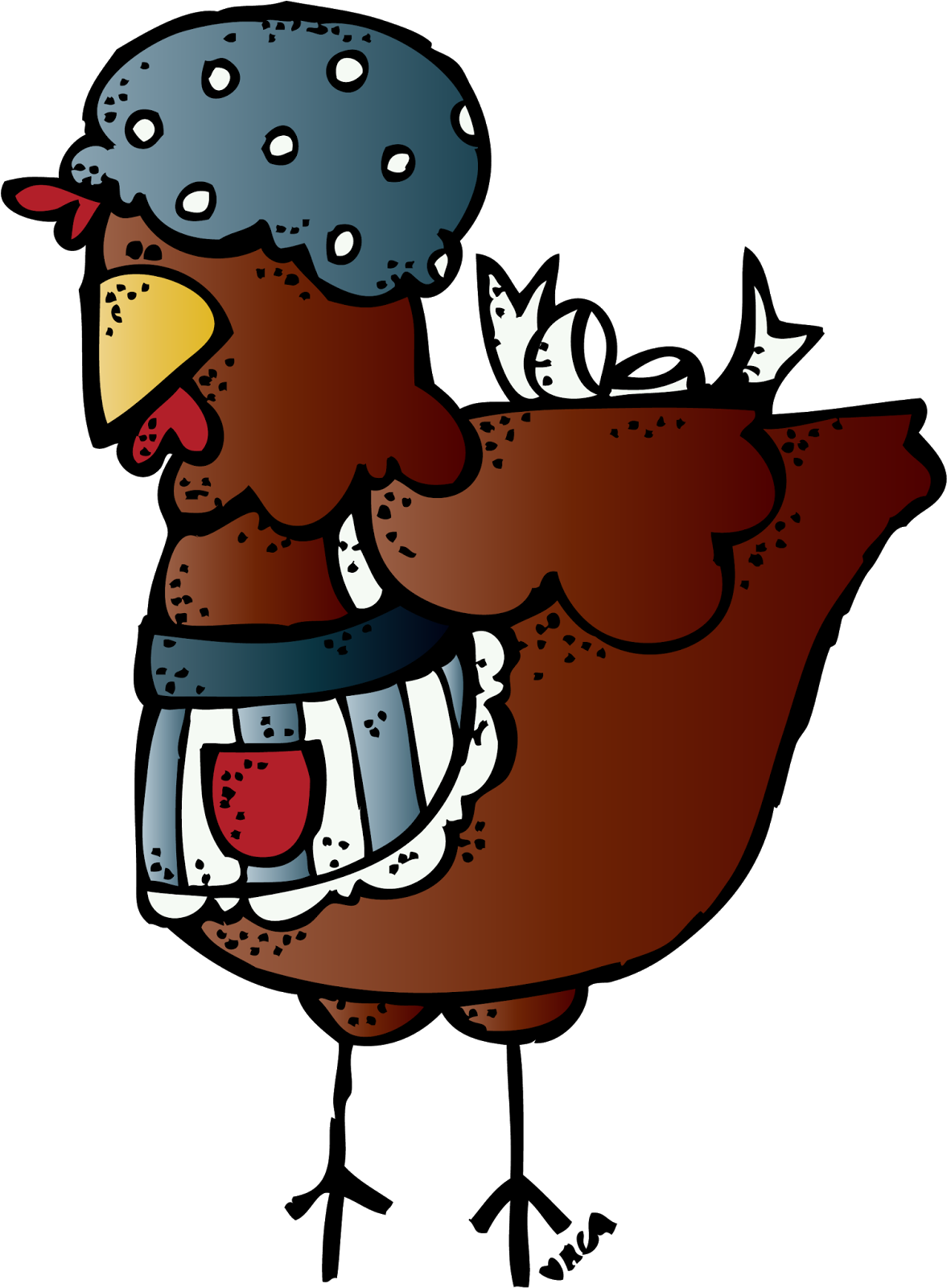 The Little Red Hen Book Clip Art - The Little Red Hen Book Clip Art (1205x1600)