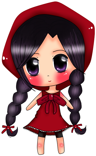 Bonequinhas Kawaii Com Fundos Transparentes Png Lindas - Cartoon (427x633)