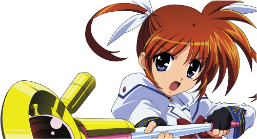 Top 20 Magical Anime Girls - Maho Shojo Lyrical Nanoha A's Vol.2 (500x279)