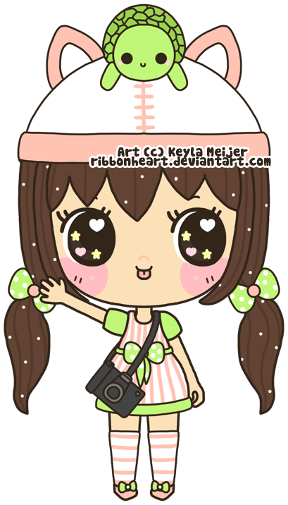 Kawaii Girl, Sweet Girls, Anime Art, Chibi, Om, Cartoons, - Cute Chibi Anime (409x716)