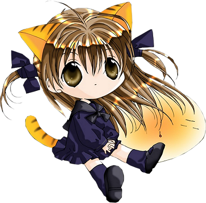 Bonequinhas Kawaii, Dolls Kawaii Com Fundos Transparentes - Cartoon (413x407)